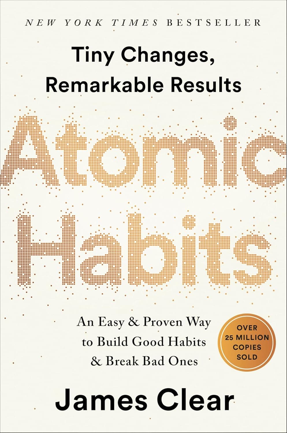 Atomic Habits by James Clear book cover